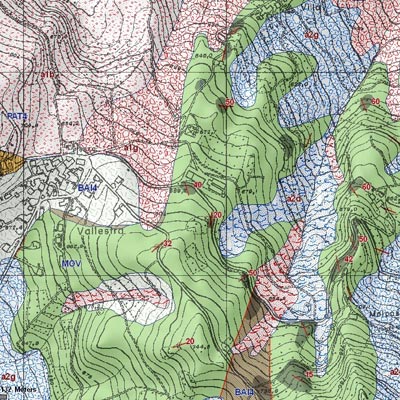 Indagini di rilievi e relativa cartografia